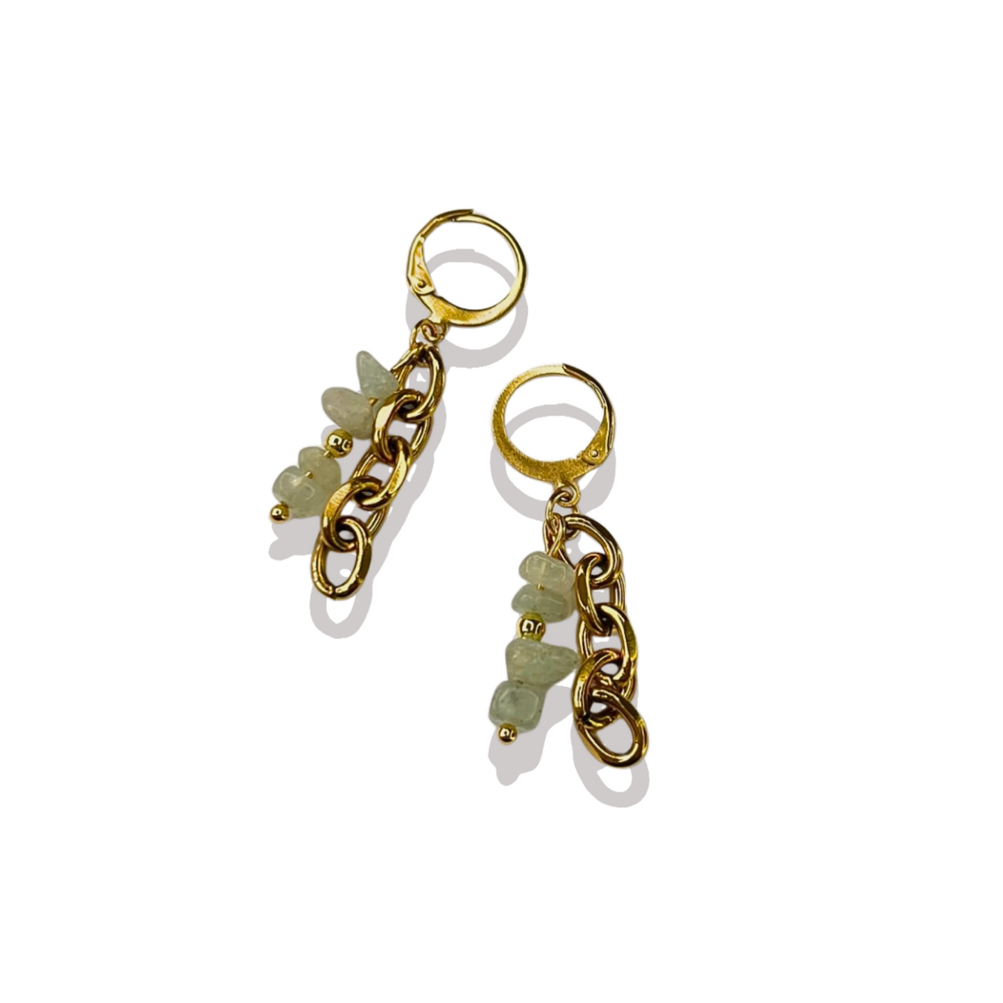 Boucles d'oreilles Aventurine