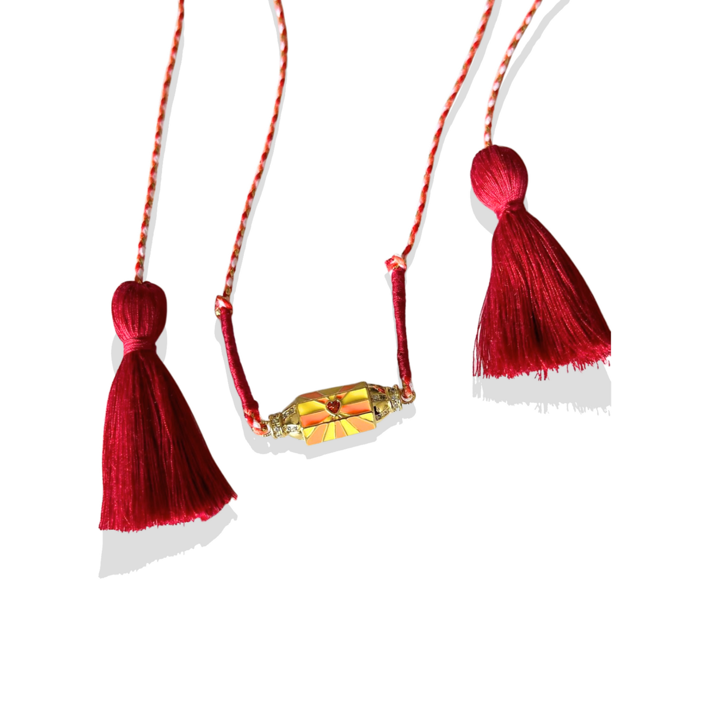 Collier Red 4 en 1