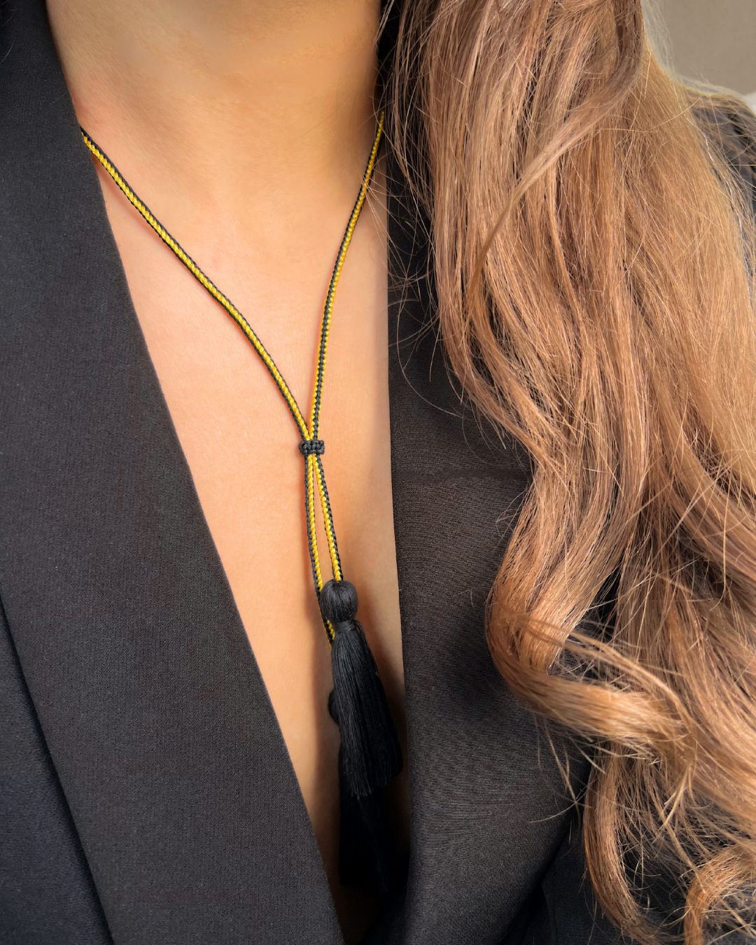 Collier cordon Noor 3 en 1