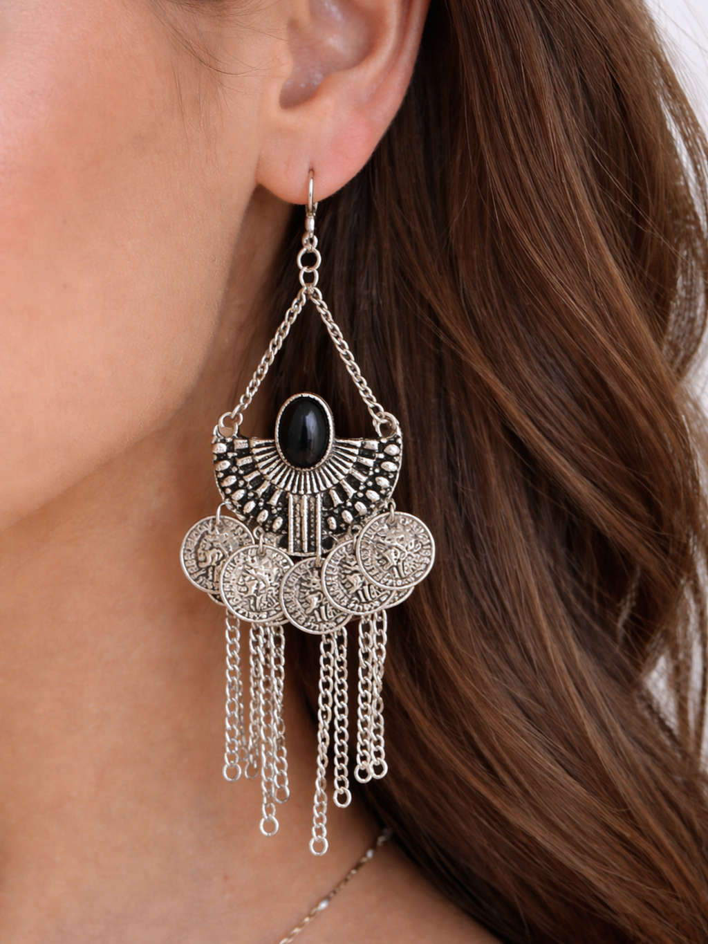 Boucles d'oreilles Argenté