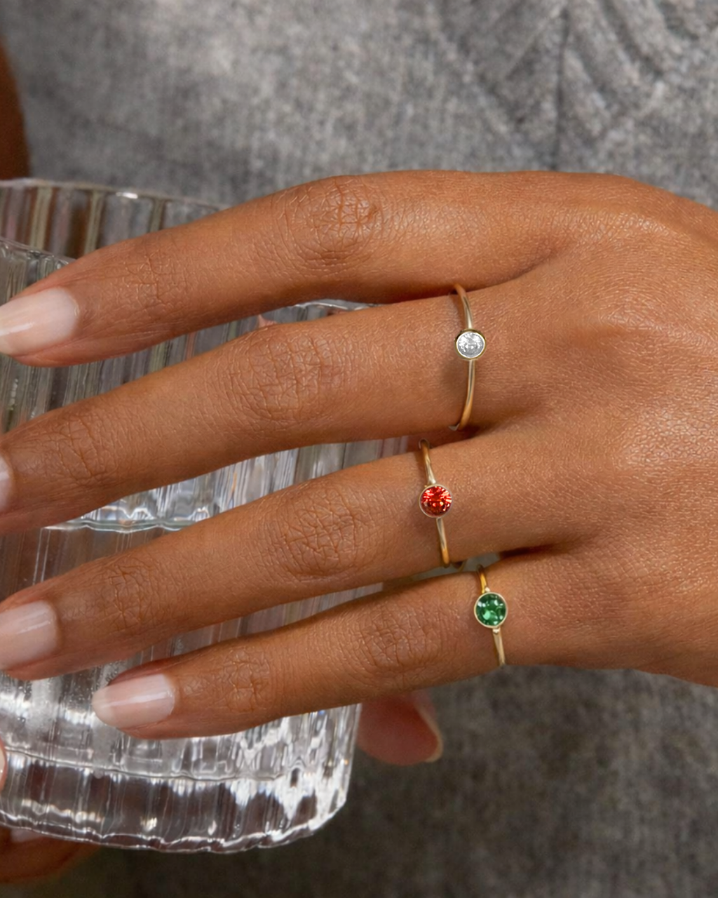 Bague Fine Rubis