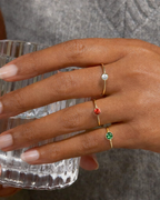 Bague Fine Rubis