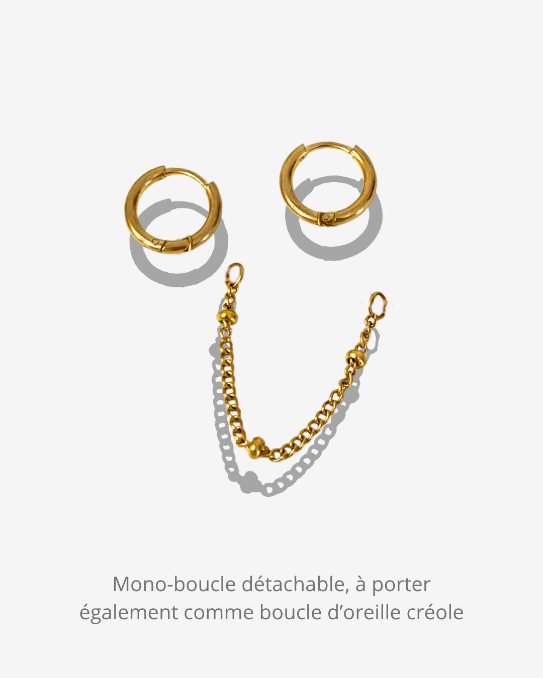Monoboucle chaîne pendante avec boule