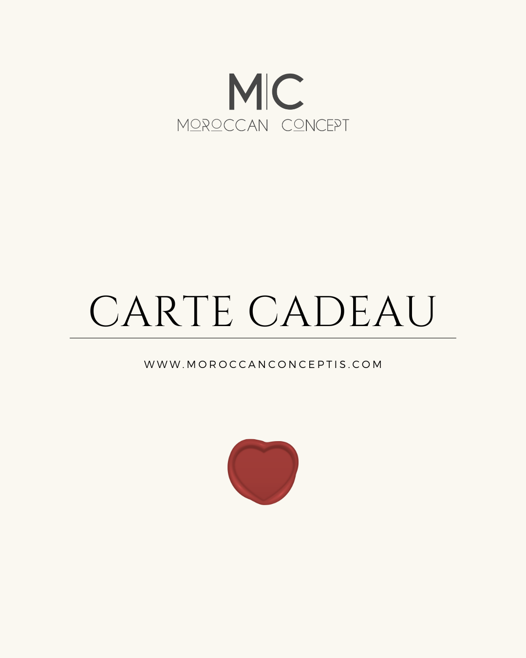 Carte Cadeau
