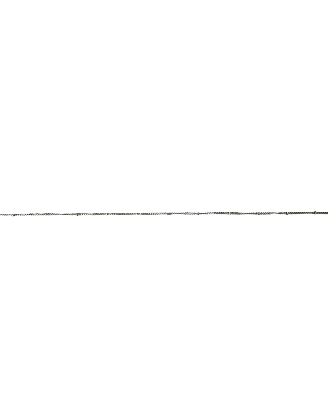 Chaîne de taille Boule Argenté