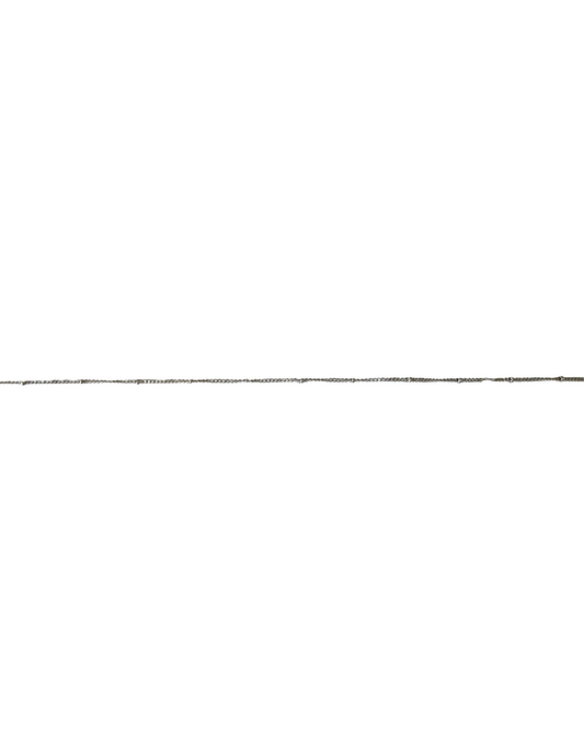 Chaîne de taille Boule Argenté