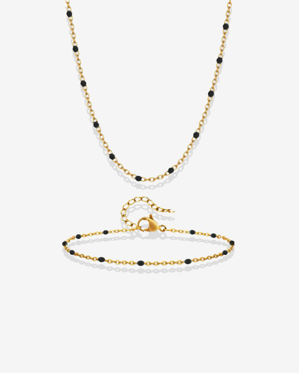 Ensemble Pépite- collier et bracelet
