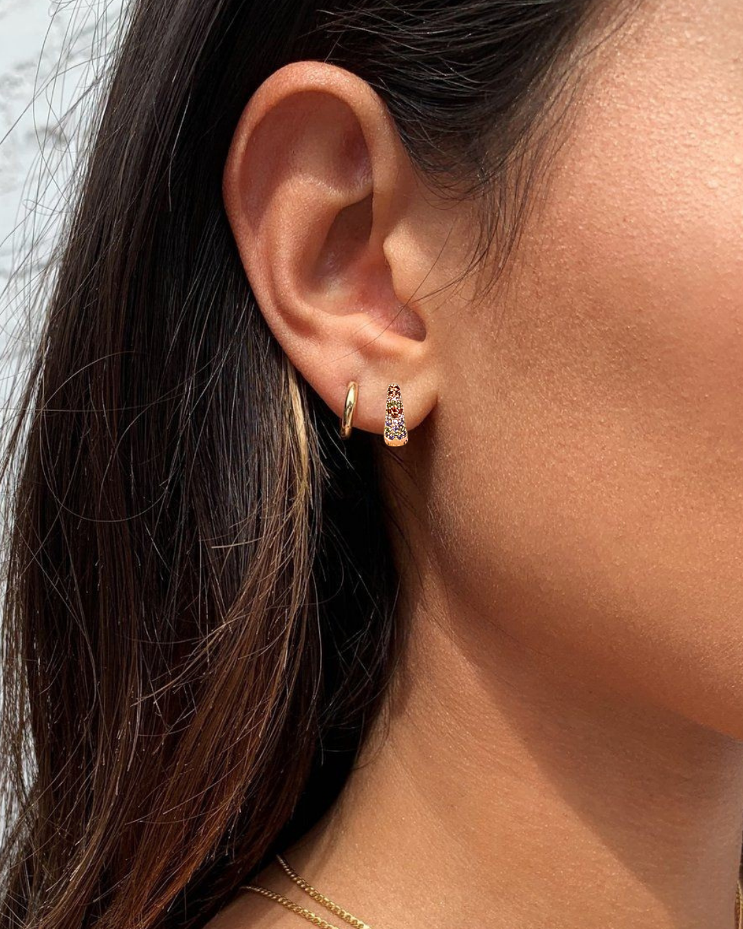 Boucles d'oreilles Iris