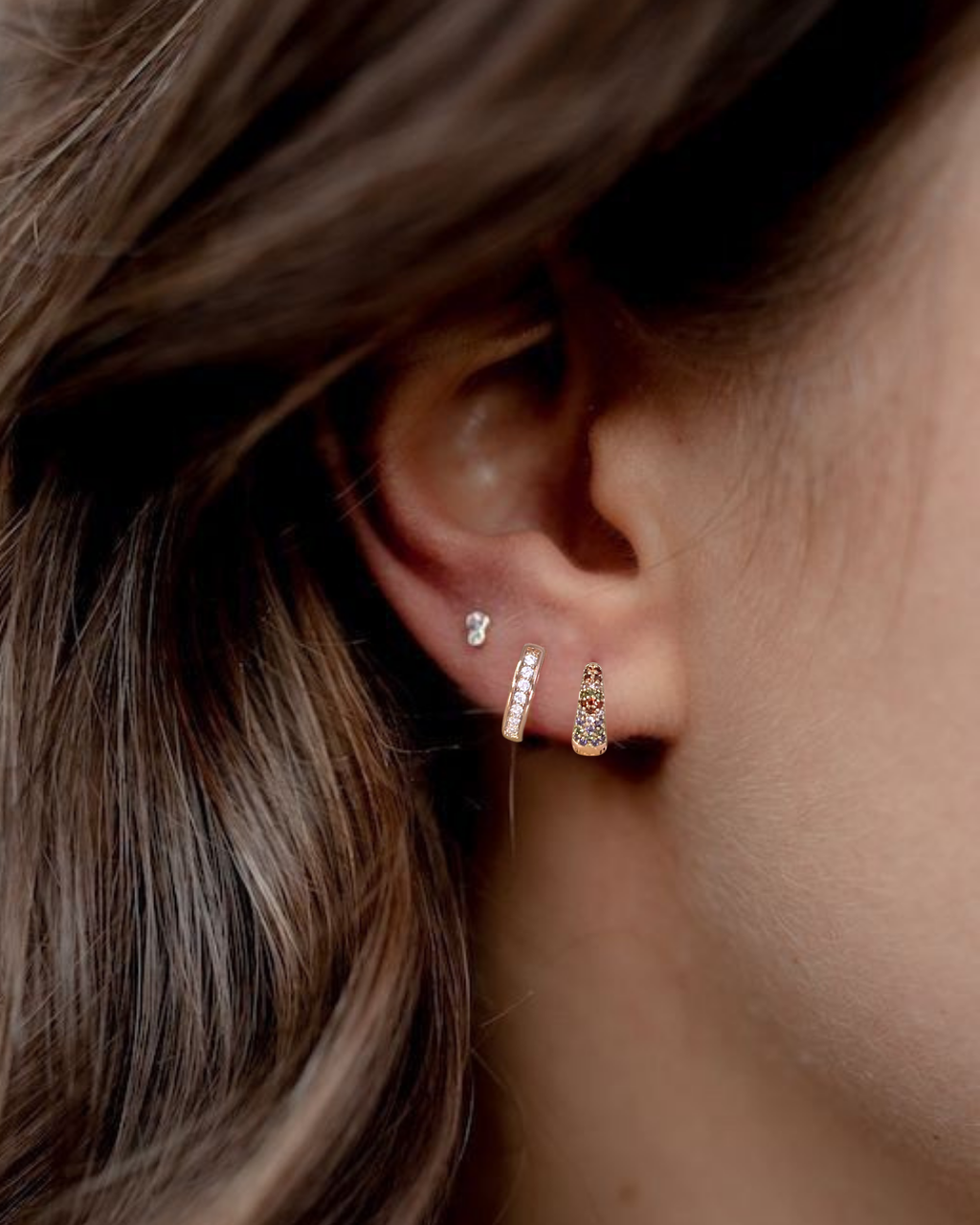 Boucles d'oreilles Iris