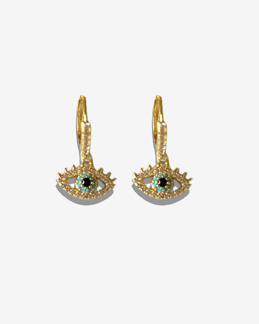 Boucles d'oreilles oeil