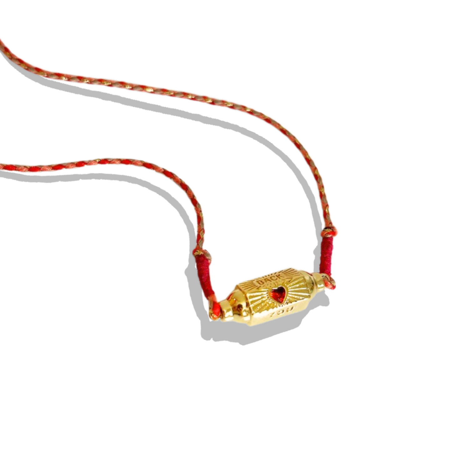 Collier Rubis 4 en 1