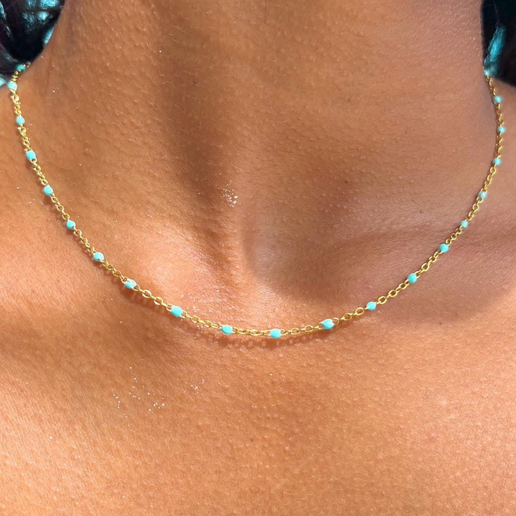 Ensemble Pépite- collier et bracelet