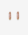 Boucles d'oreilles créole rose gold