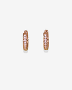 Boucles d'oreilles créole rose gold