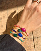 Bracelet ajustable en pierre d'Agate