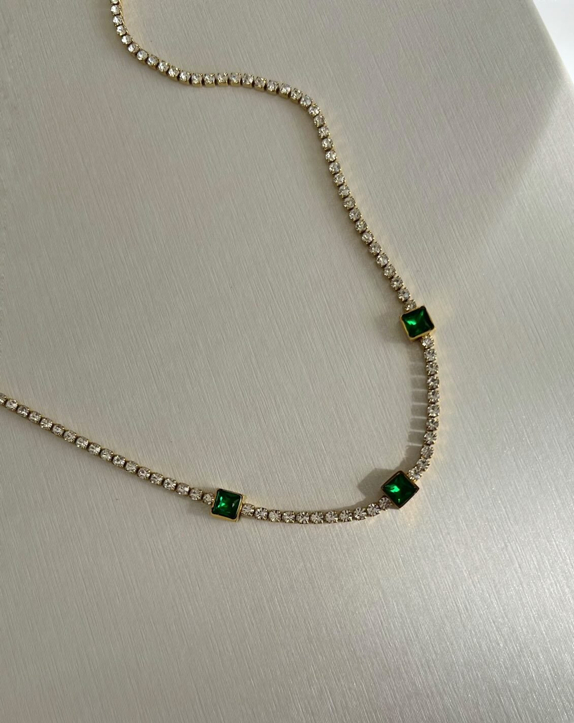 Collier émeraude