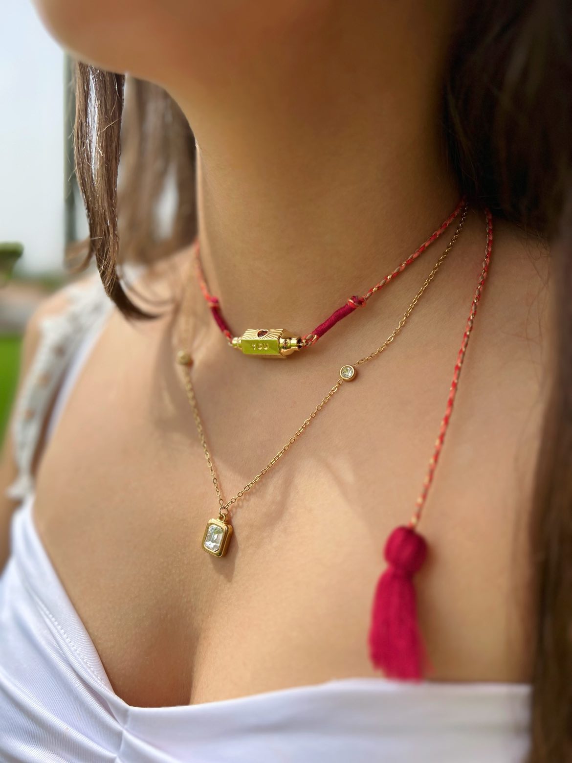 Collier Rubis