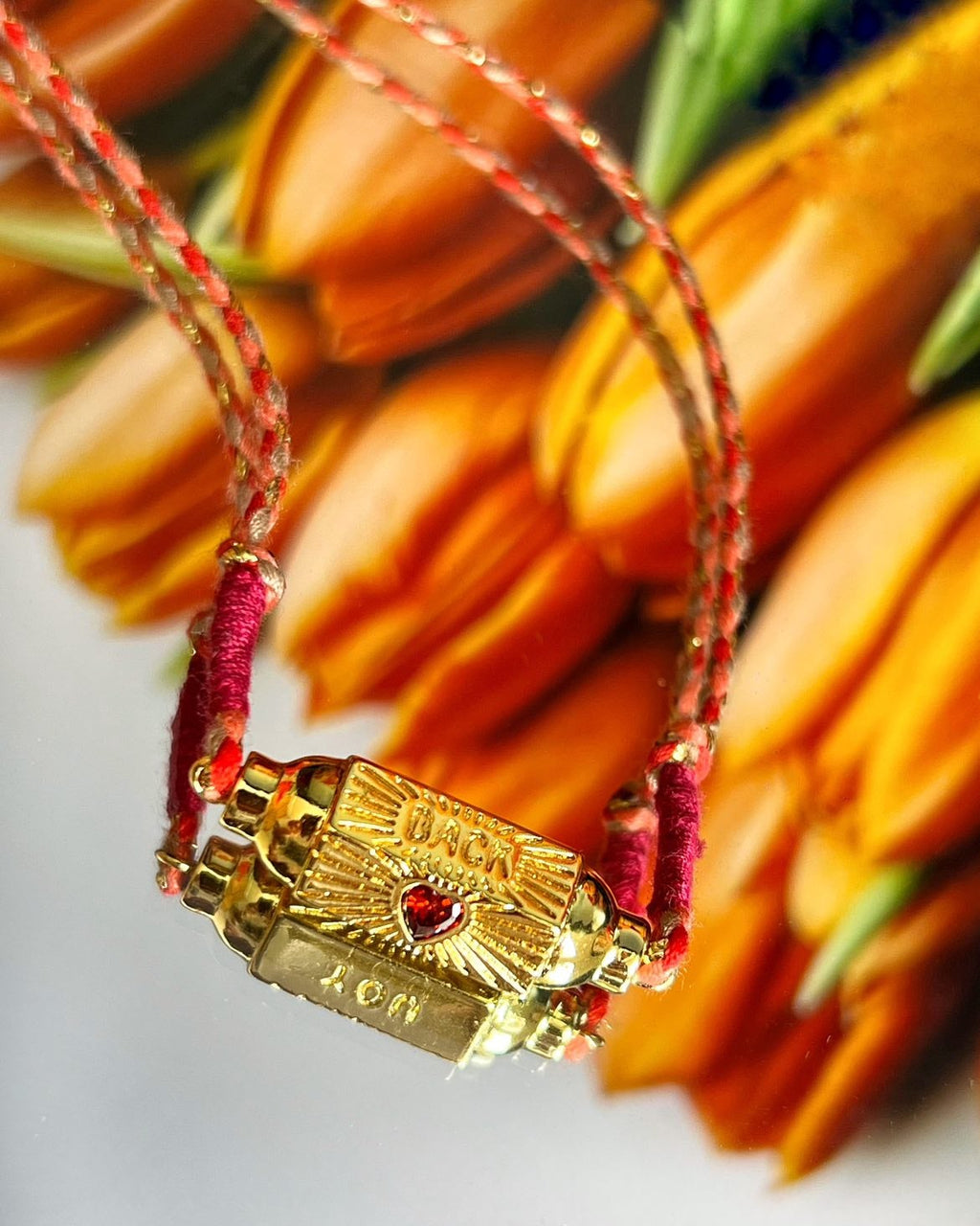 Collier Rubis 4 en 1