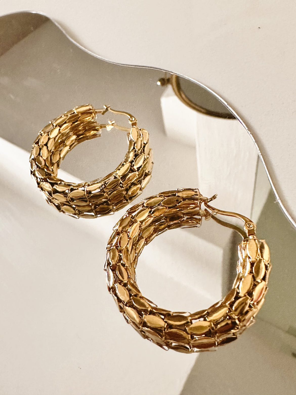 Boucles d'oreilles Golden