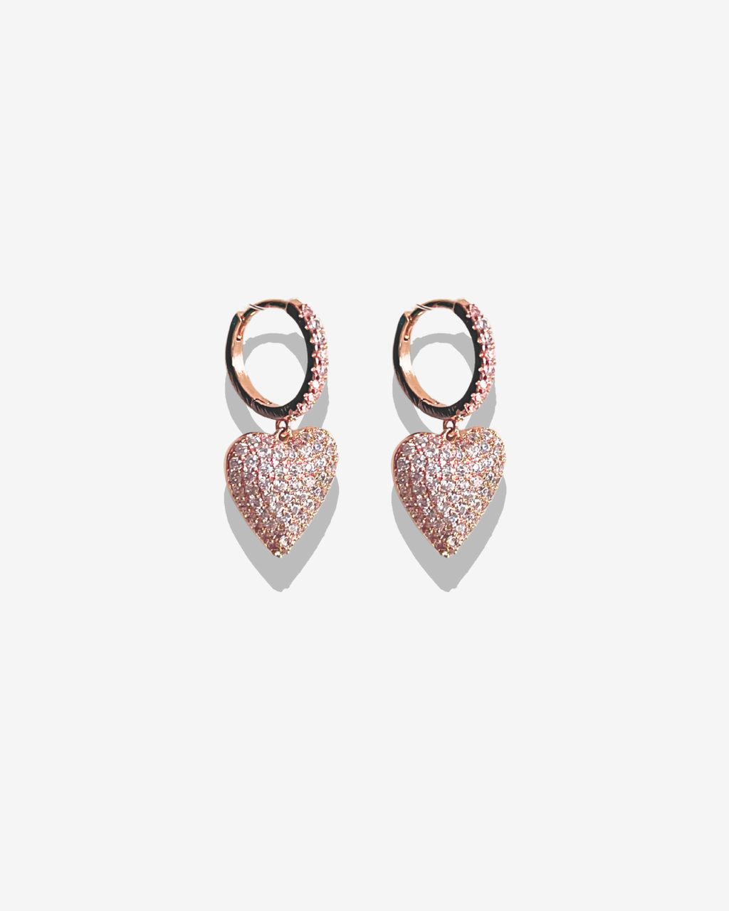 Boucles d'oreilles Rosé