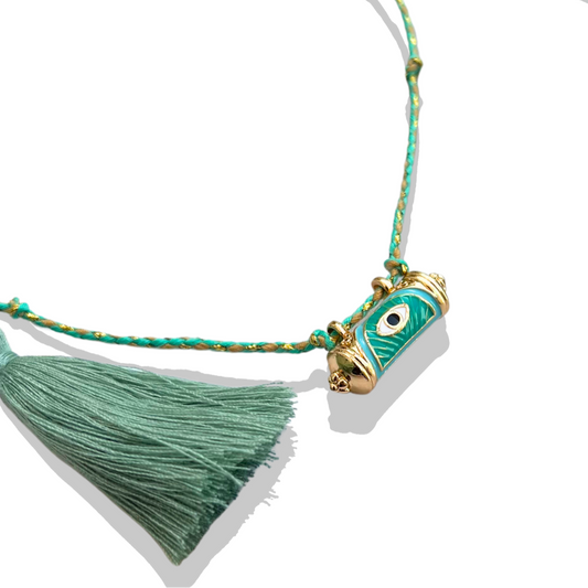Collier Green 4 en 1