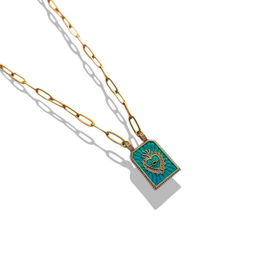 Devotion en chaîne Collier