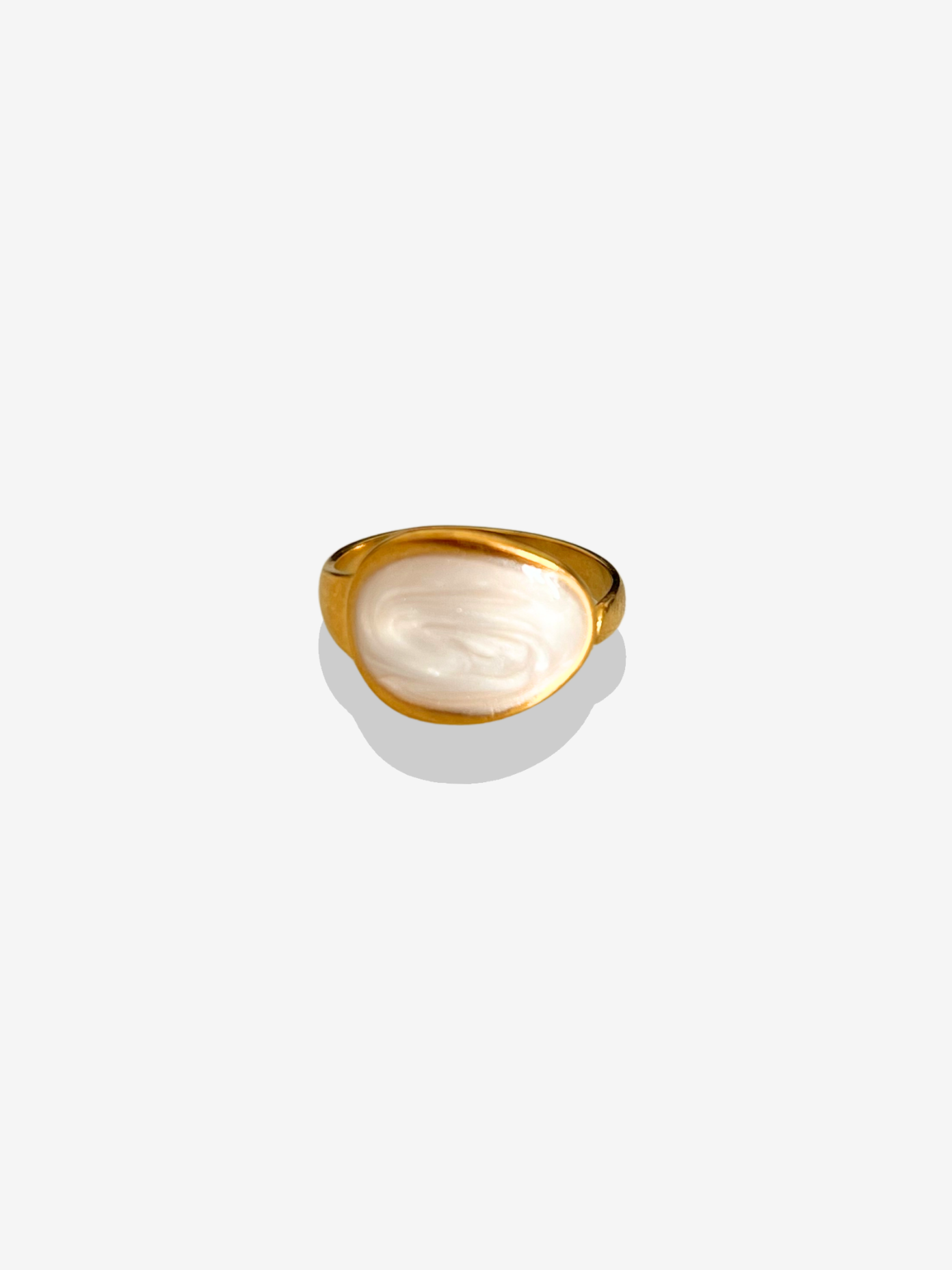 Bague Nacrée
