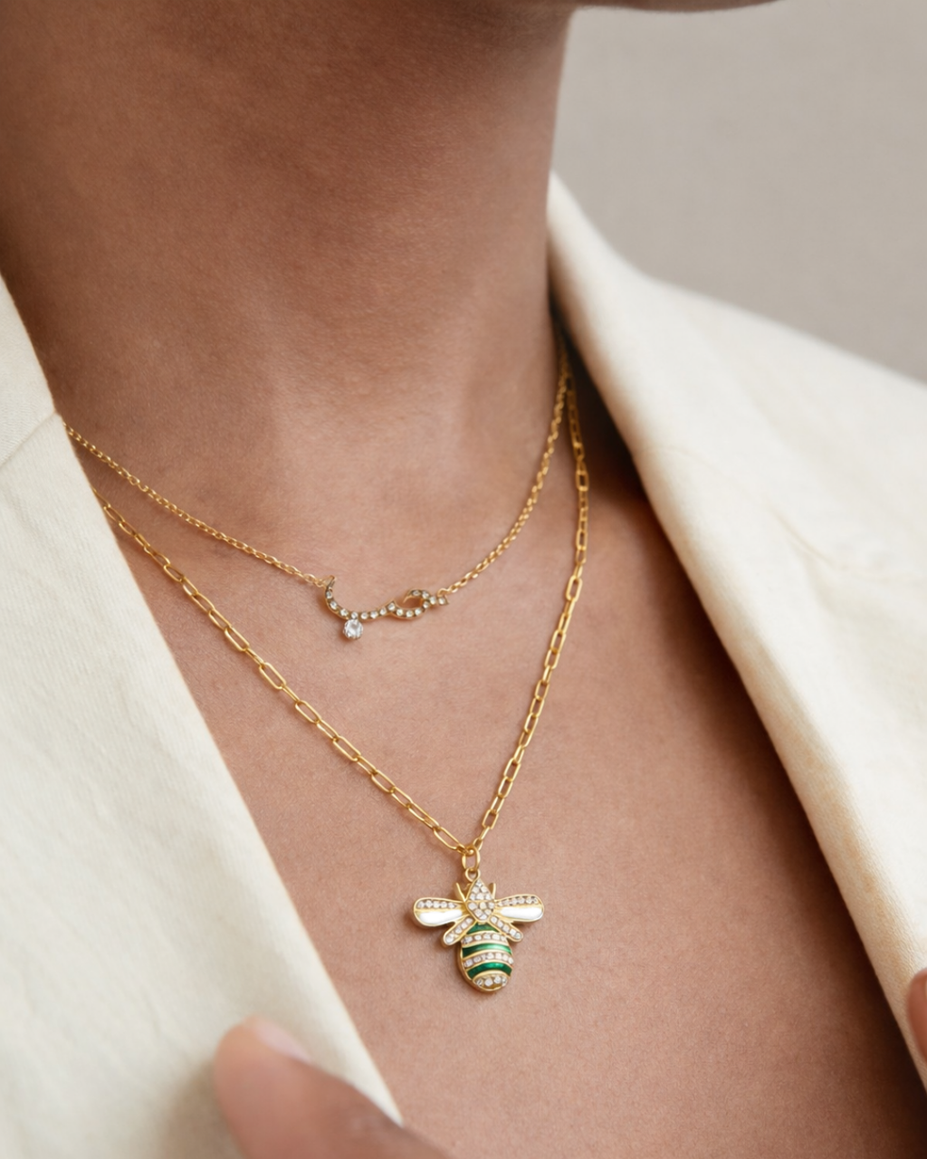 Collier Abeille