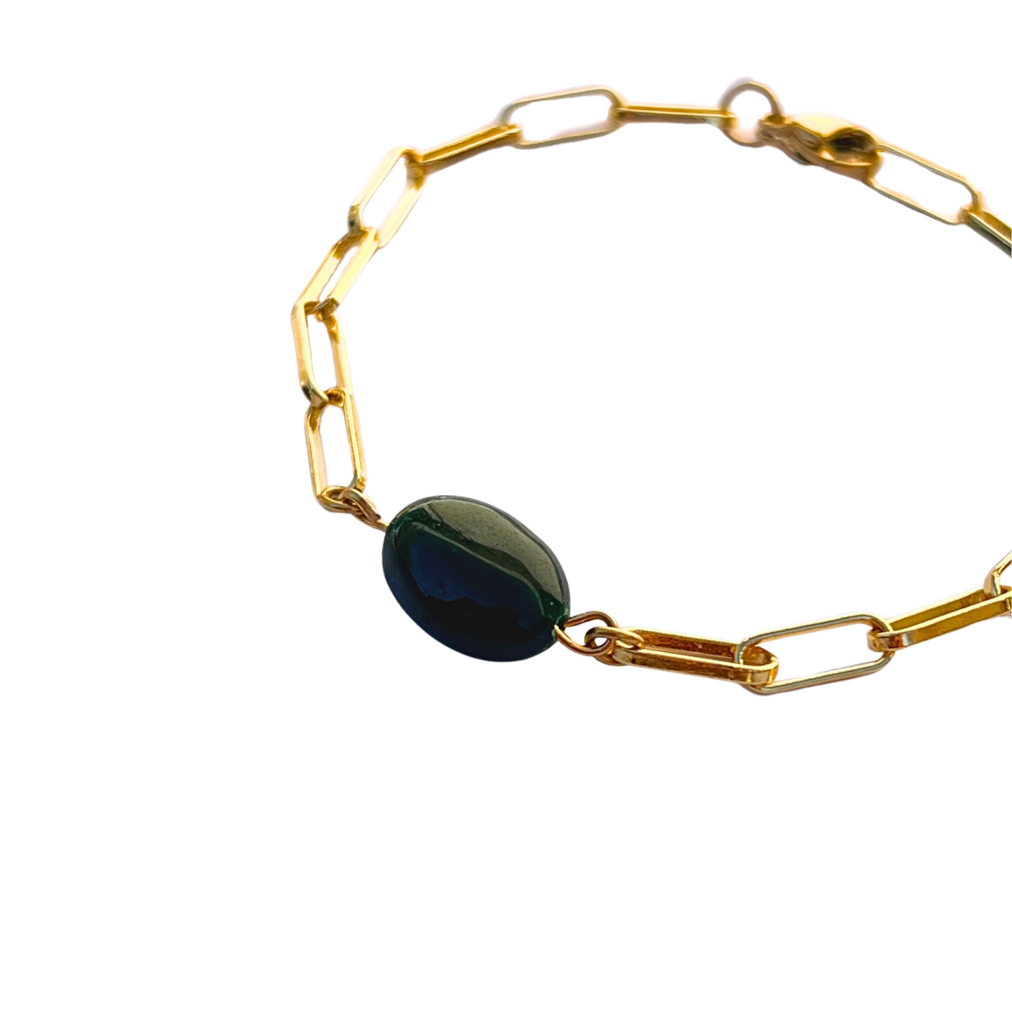 Bracelet ajustable en pierre d'Agate