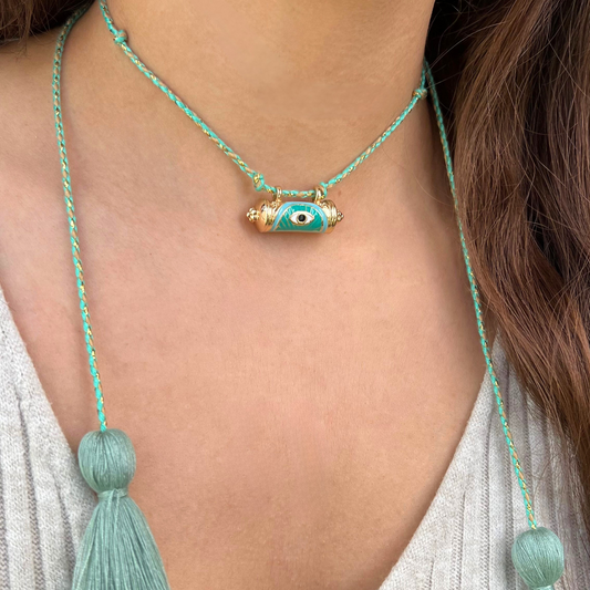 Collier Green 4 en 1