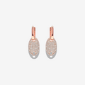 Boucles d'oreilles Ovale