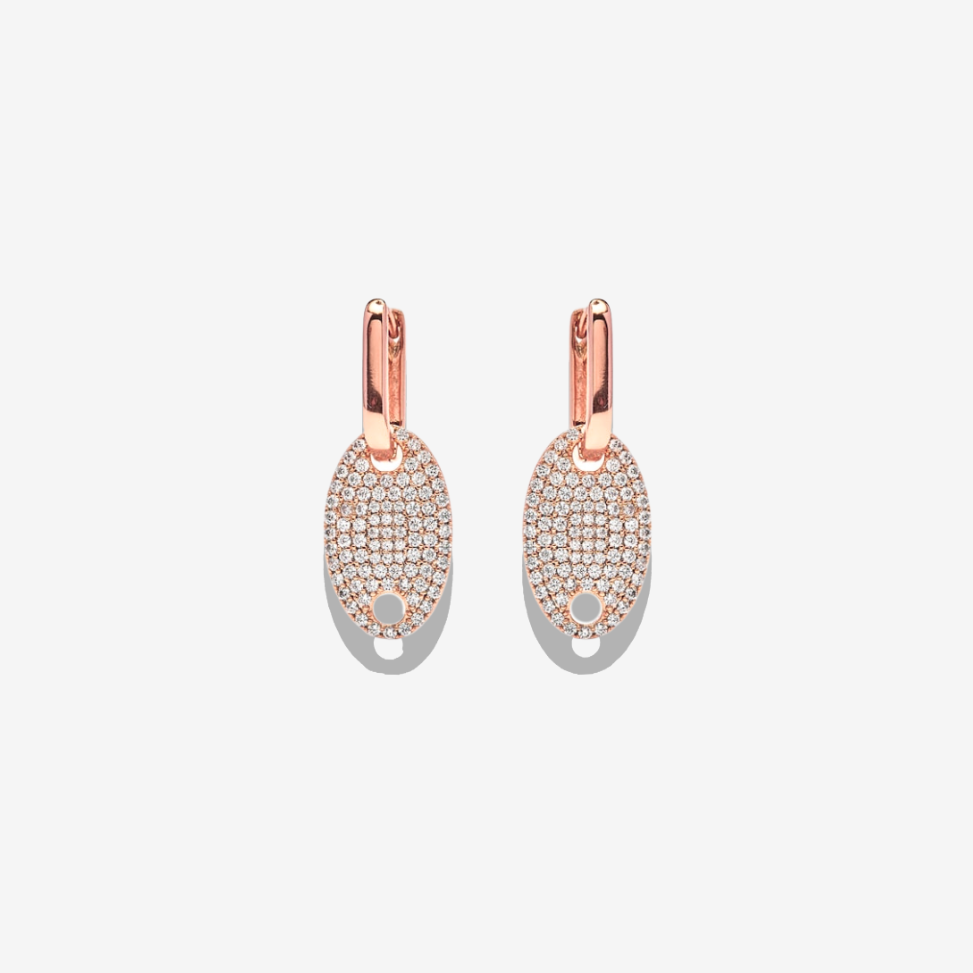 Boucles d'oreilles Ovale