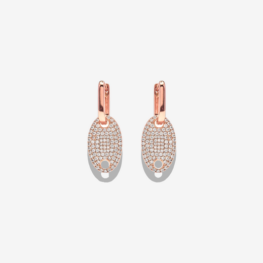 Boucles d'oreilles Ovale