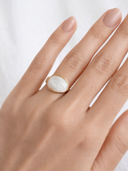 Bague Nacrée