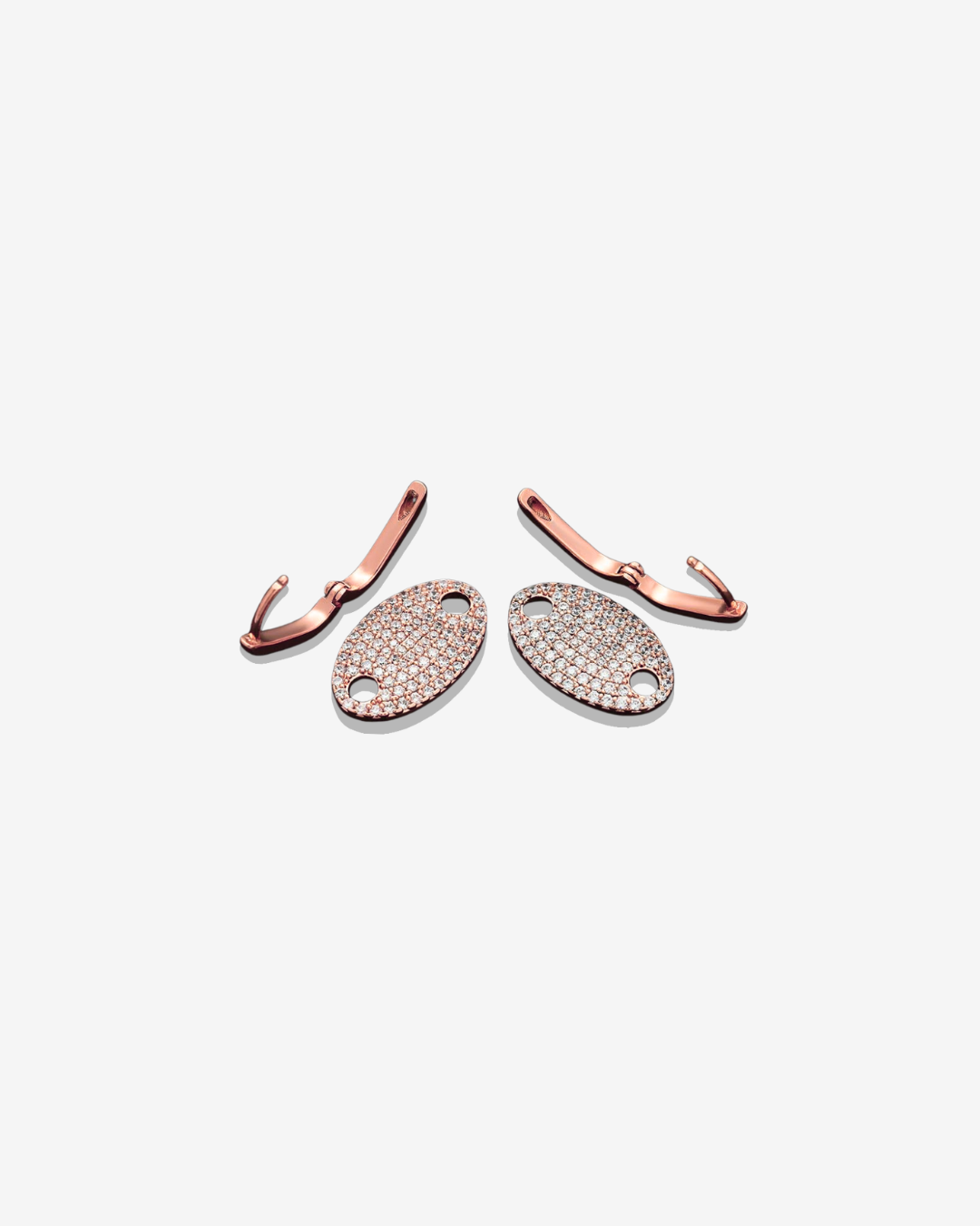 Boucles d'oreilles Ovale