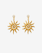 Boucles d'oreilles Soleil