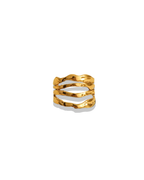 Bague Dune dorée