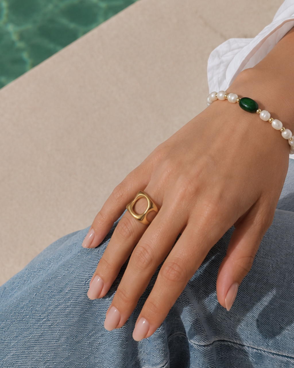 Bague wave