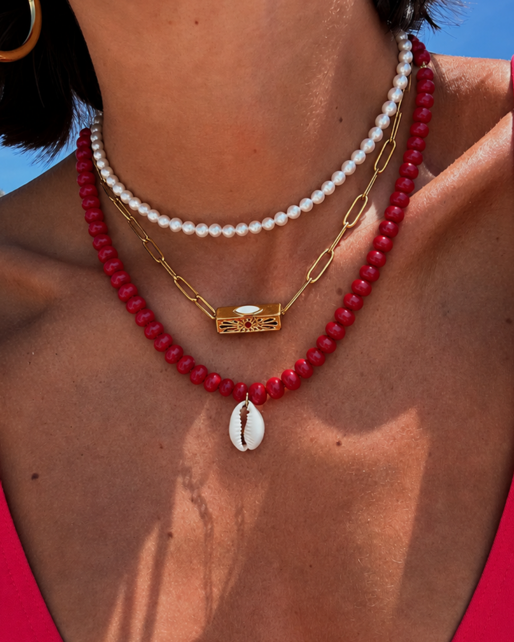 Collier Coralia