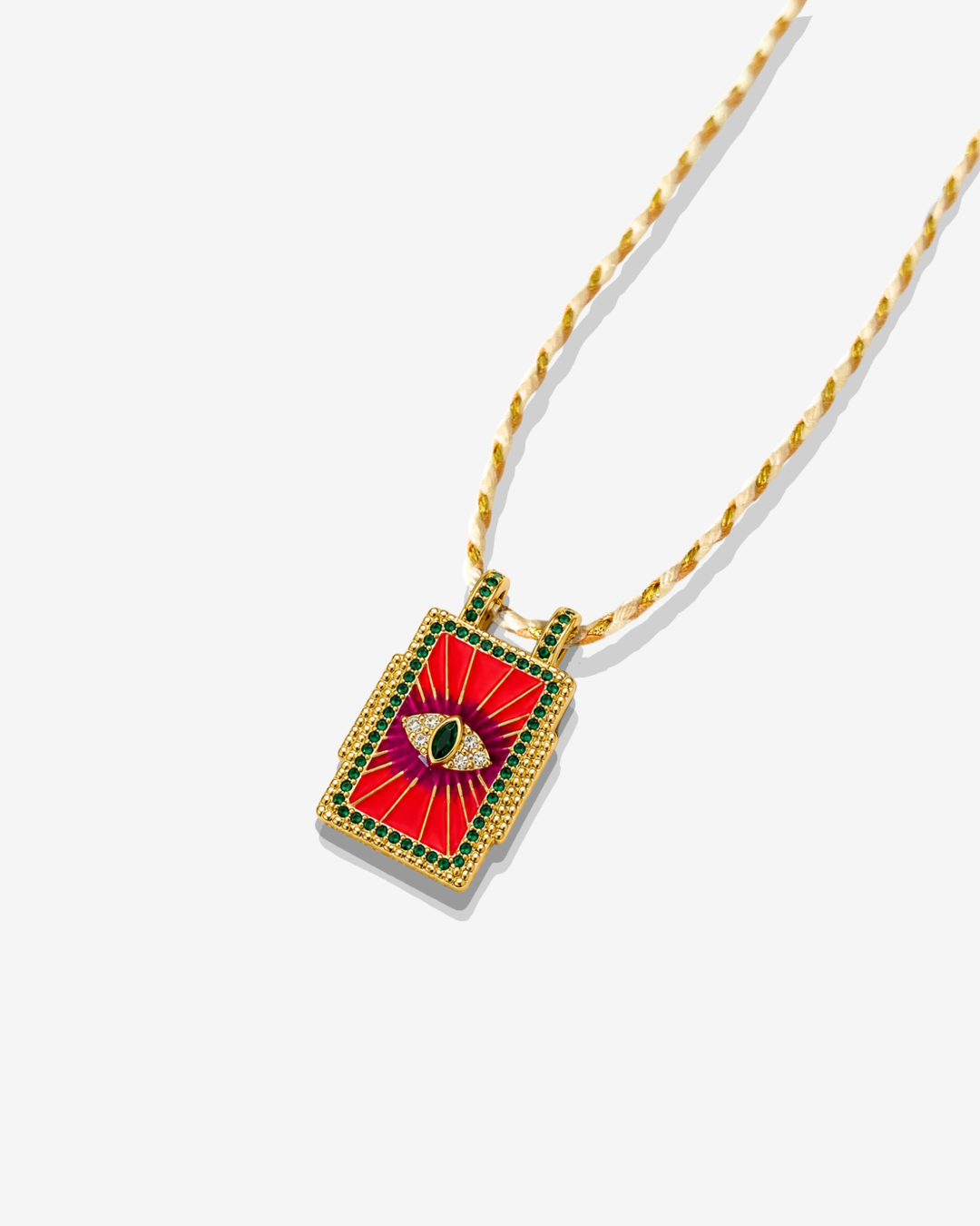 Collier Cordon Fushia