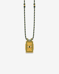 Collier Cordon Vert