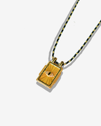Collier Cordon Vert