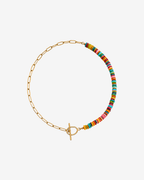 Collier en Nacre Colorée