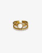 Double bague Luna