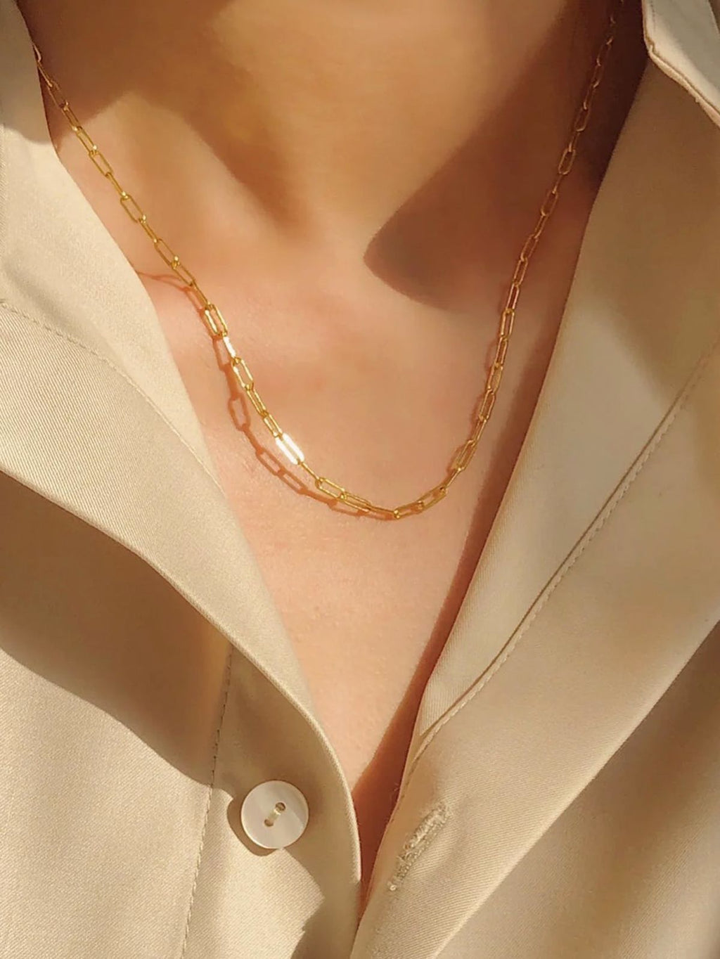 Collier Chaîne dorée