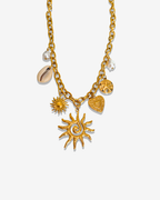Collier Soleil charm